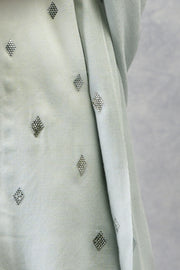 Ira Silver Grey Diamond Swarovski Pure Cashmere Stole