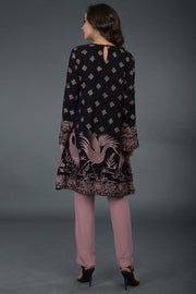 MUAVE BIRDS TUNIC TOP