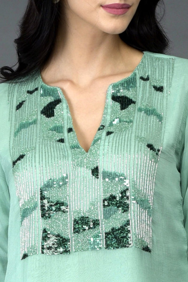 MINT DESIRE TUNIC TOP