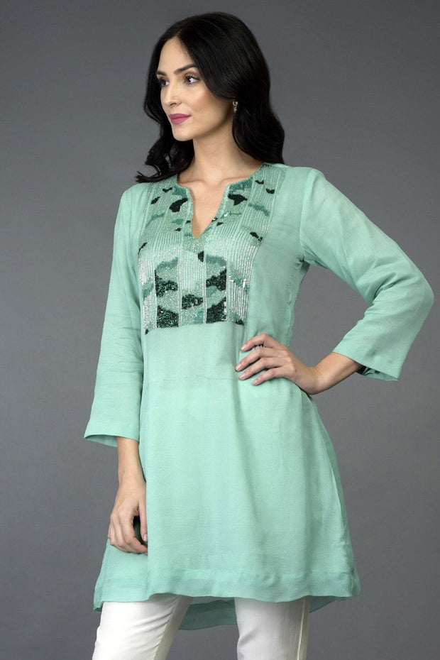 MINT DESIRE TUNIC TOP