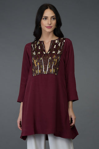 RESHAM MIST TUINC TOP