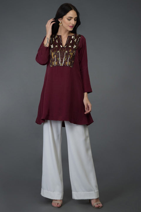 RESHAM MIST TUINC TOP