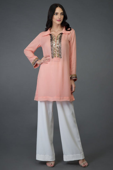 LIGHT MOON TUNIC TOP