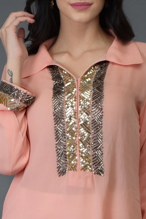 LIGHT MOON TUNIC TOP