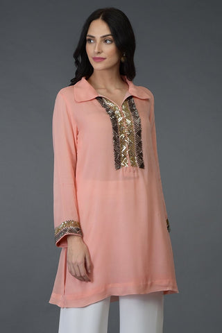 LIGHT MOON TUNIC TOP