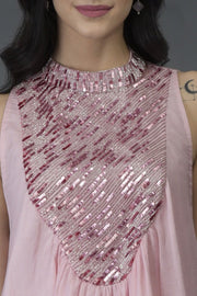 PRESSED ROSE TUNIC TOP