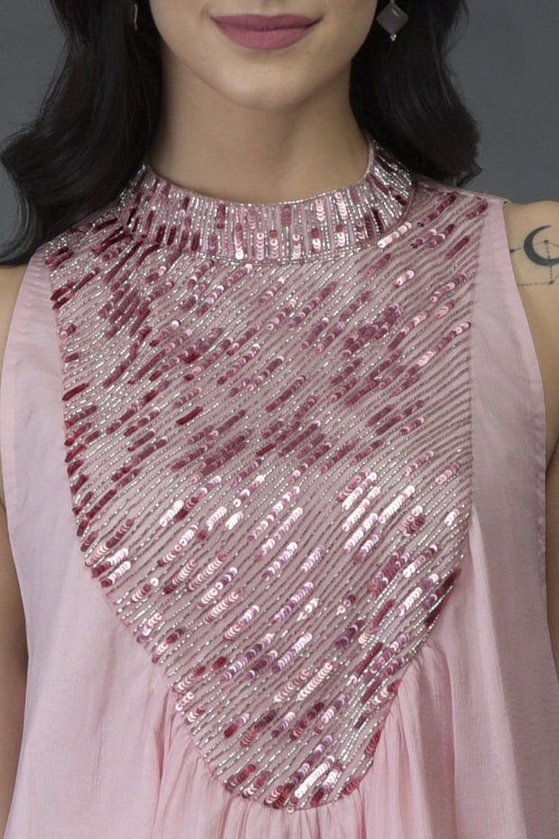 PRESSED ROSE TUNIC TOP