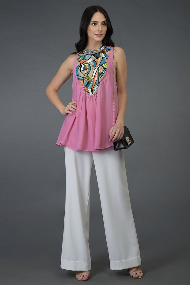 CARNATION BLINK TUNIC TOP
