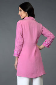 SUNFLOWER CARNATION TUNIC TOP