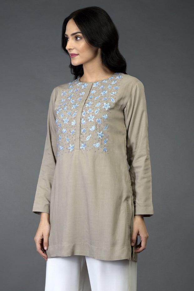 STARFISH RESHAM TUNIC TOP