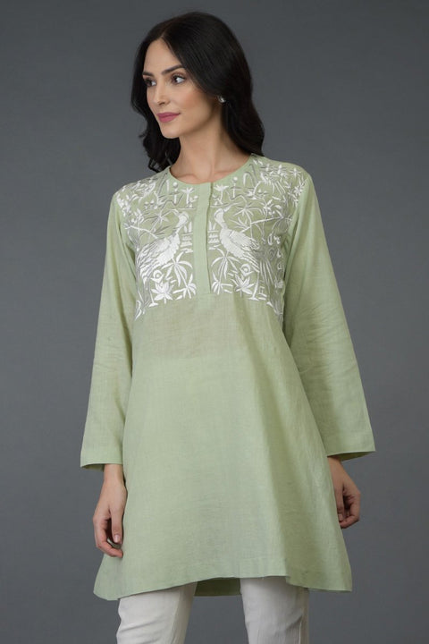 ASIATIC GREEN TUNIC TOP