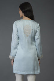 ROYAL SILVER TUNIC TOP