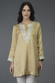 ROYAL GOLD TUNIC TOP