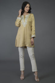 ROYAL GOLD TUNIC TOP