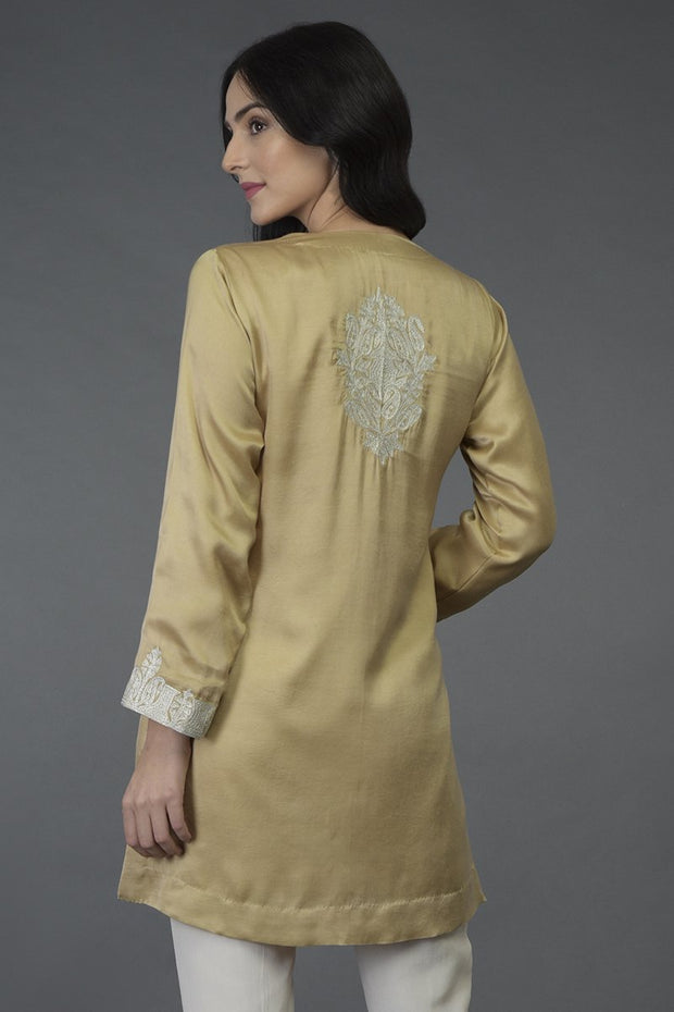 ROYAL GOLD TUNIC TOP