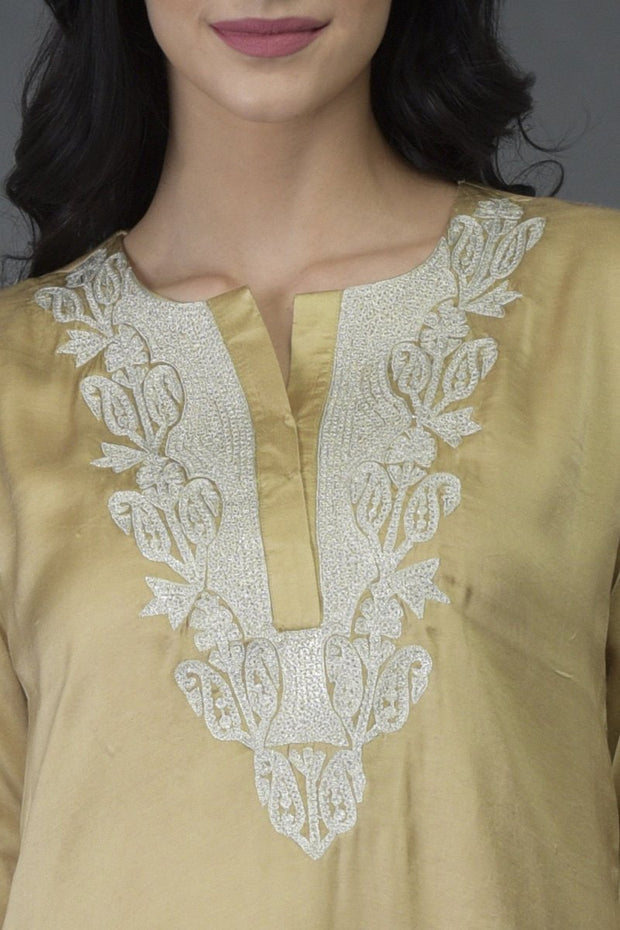 ROYAL GOLD TUNIC TOP