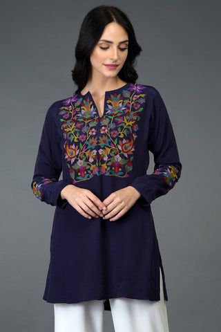 FLORAL MUSE TUNIC TOP