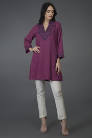 CLASSIC PEACOCK TUNIC TOP