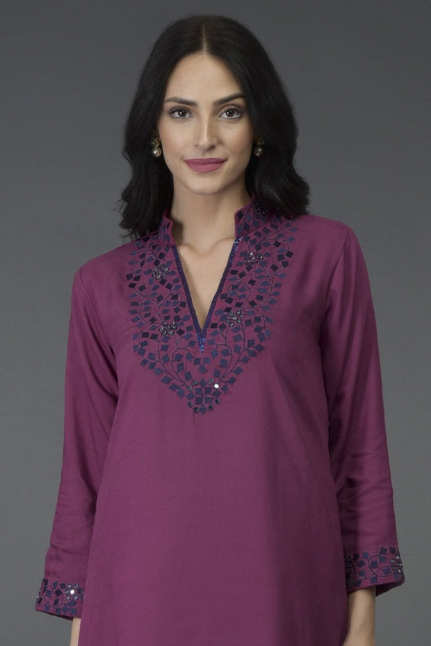 CLASSIC PEACOCK TUNIC TOP