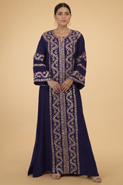 BLUE MOON GOLD KAFTAN