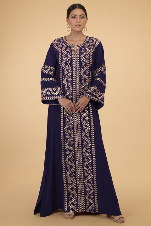 BLUE MOON GOLD KAFTAN