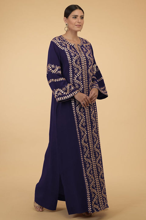 BLUE MOON GOLD KAFTAN