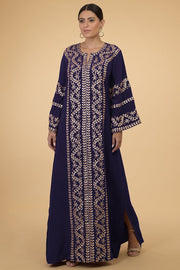 BLUE MOON GOLD KAFTAN