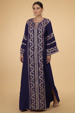 BLUE MOON GOLD KAFTAN
