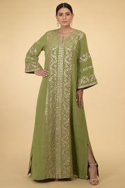 GOLD ROSE KAFTAN