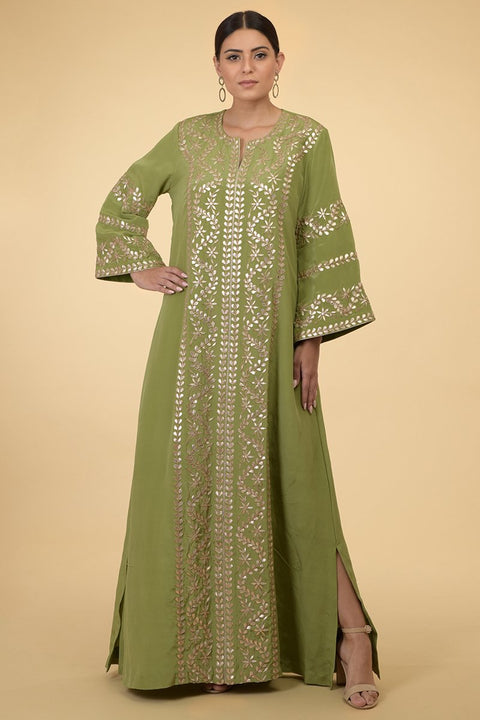 GOLD ROSE KAFTAN