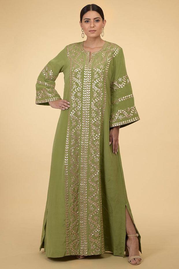 GOLD ROSE KAFTAN