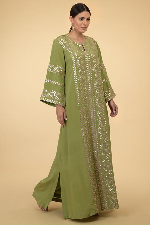 GOLD ROSE KAFTAN
