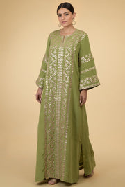GOLD ROSE KAFTAN