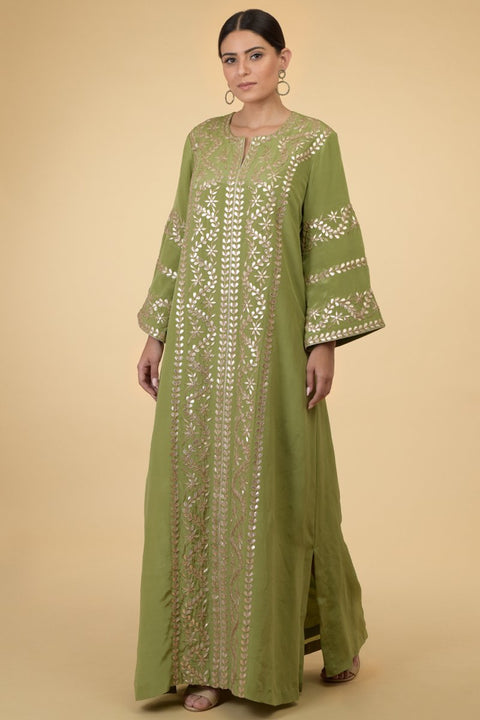 GOLD ROSE KAFTAN