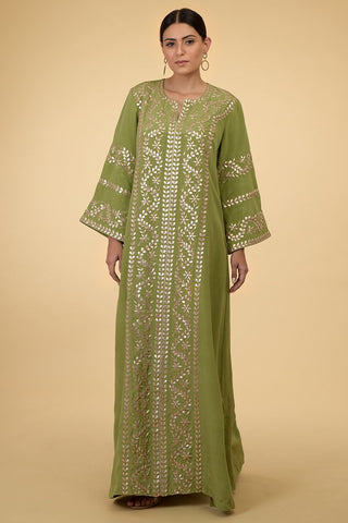 GOLD ROSE KAFTAN