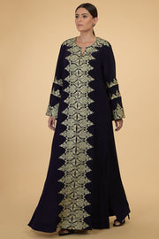 PAISLEY HILLS BLUE KAFTAN