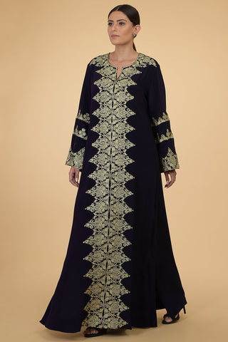 PAISLEY HILLS BLUE KAFTAN