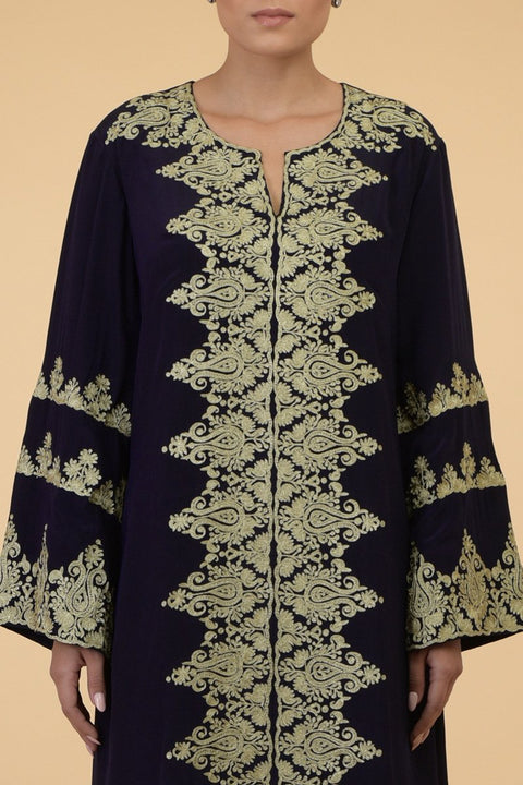 PAISLEY HILLS BLUE KAFTAN