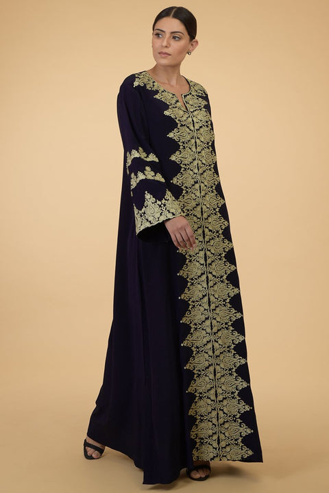 PAISLEY HILLS BLUE KAFTAN