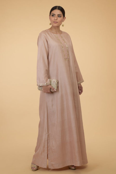 GOLD PEACH KAFTAN