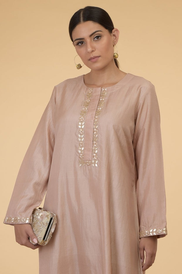 GOLD PEACH KAFTAN