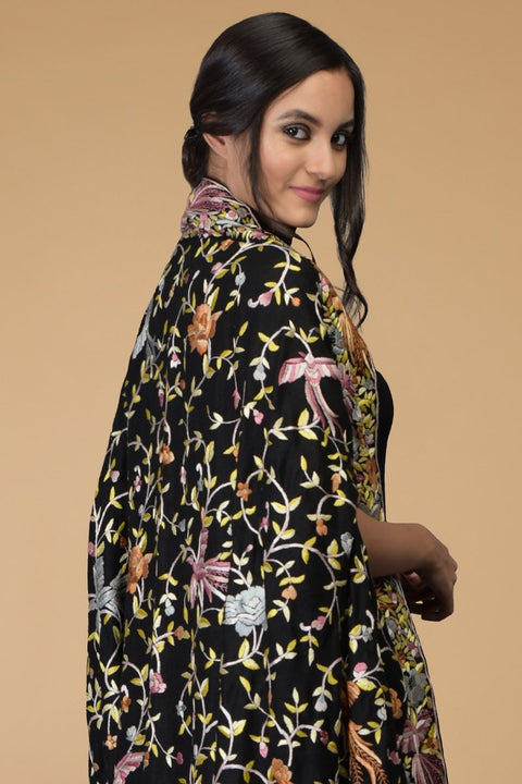 FLORA PASHMINA CAPE