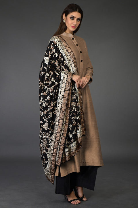 WHITE DEW PASHMINA SHAWL