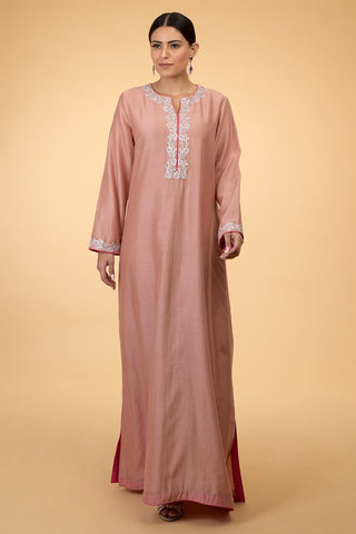 PINK ROSE KAFTAN