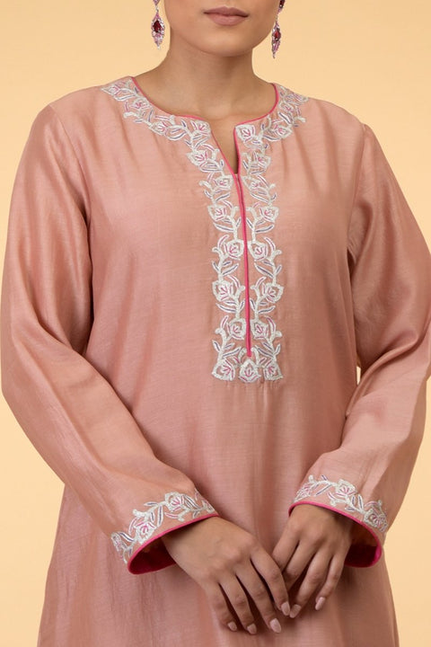 PINK ROSE KAFTAN
