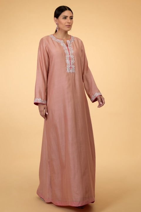 PINK ROSE KAFTAN