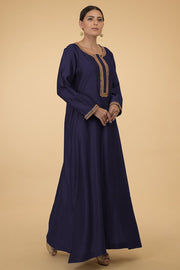ECLIPSE BLUE GOLD KAFTAN