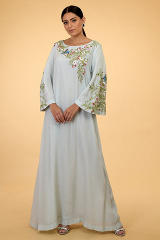 SERENITY BLUE KAFTAN