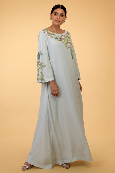 SERENITY BLUE KAFTAN