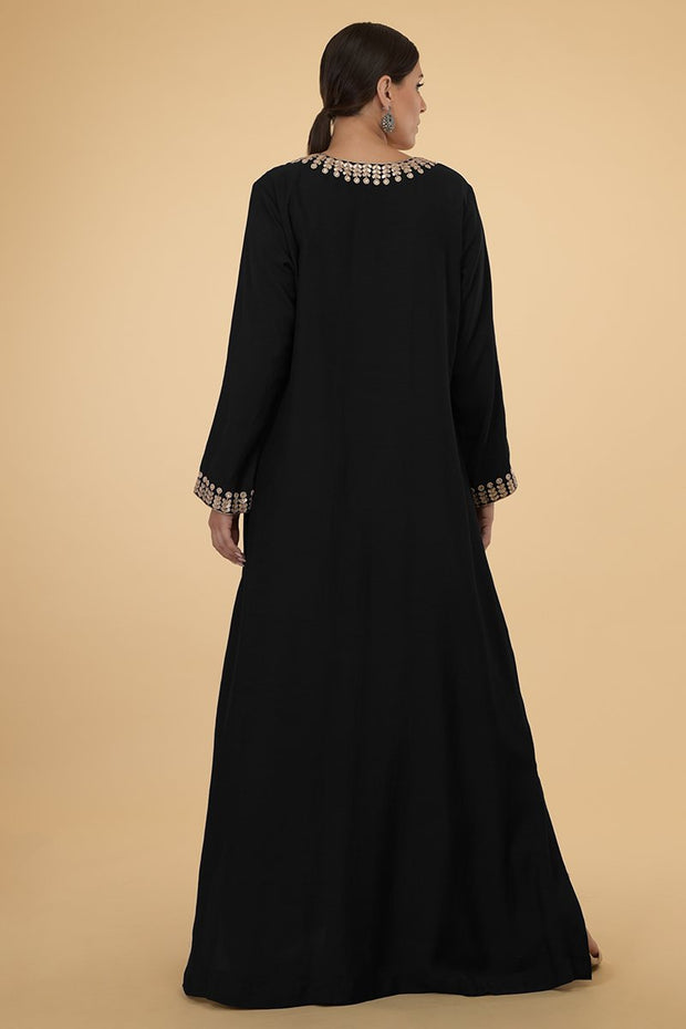 BLACK GOLD KAFTAN